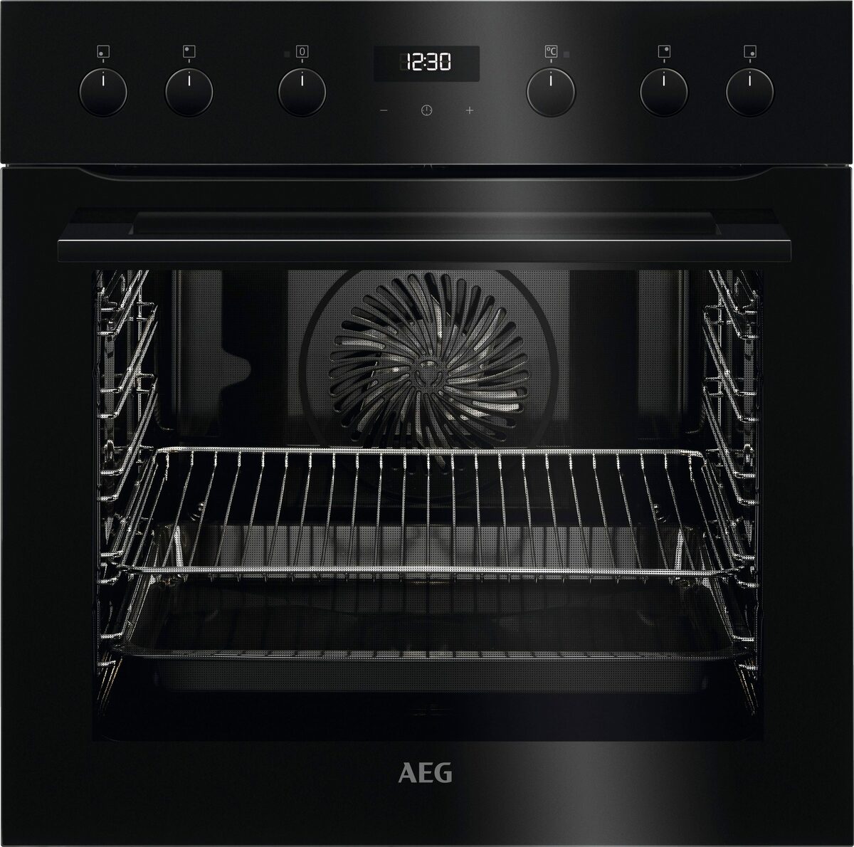 Bild 3 von AEG Elektro-Herd-Set TEAMHBlac2, mit Teleskopauszug nachrüstbar