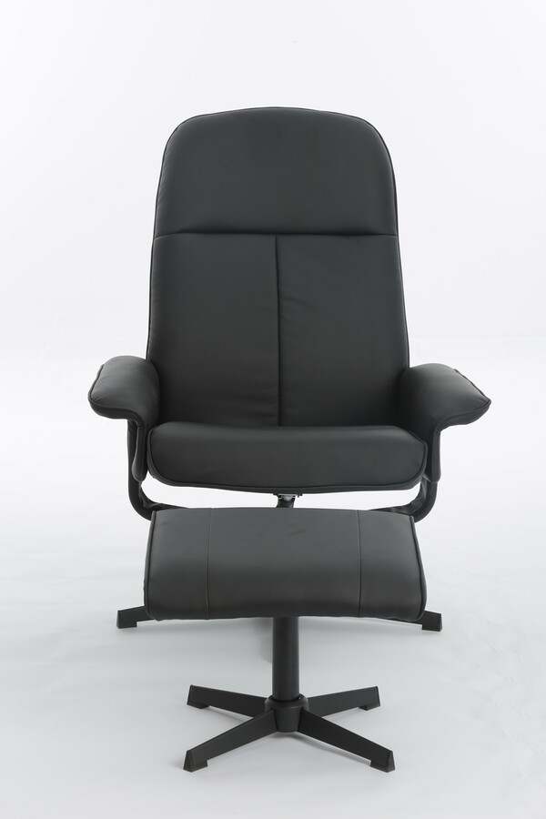 Bild 3 von Happy Home Relaxsessel mit Hocker HWP58-SCH schwarz