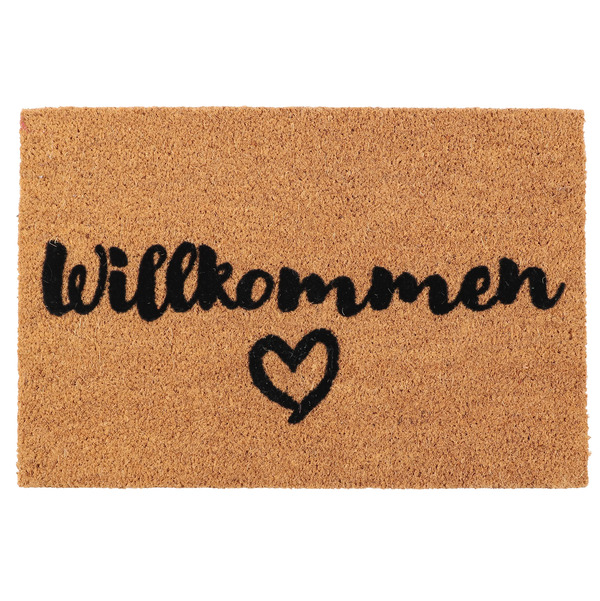 Bild 1 von Fußmatte mit Schriftzug 40x60cm
                 
                                                        Braun