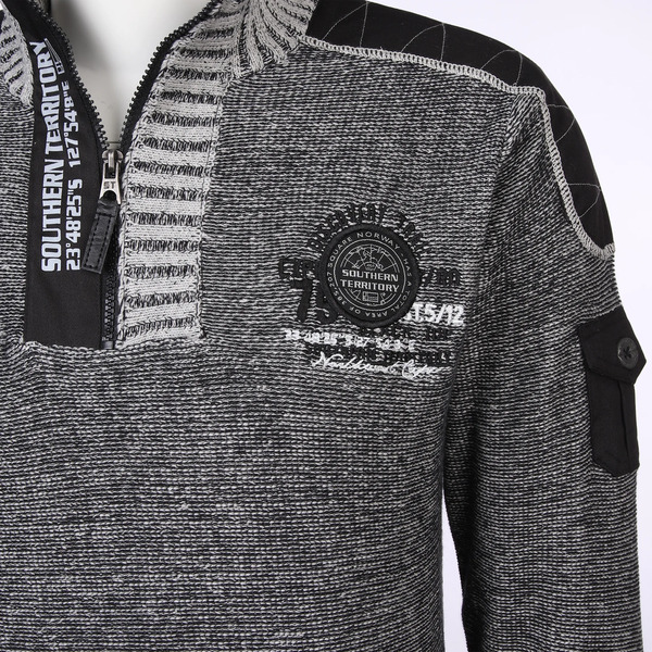 Bild 3 von Herren Stricktroyer  mit vielen Details
                 
                                                        Grau