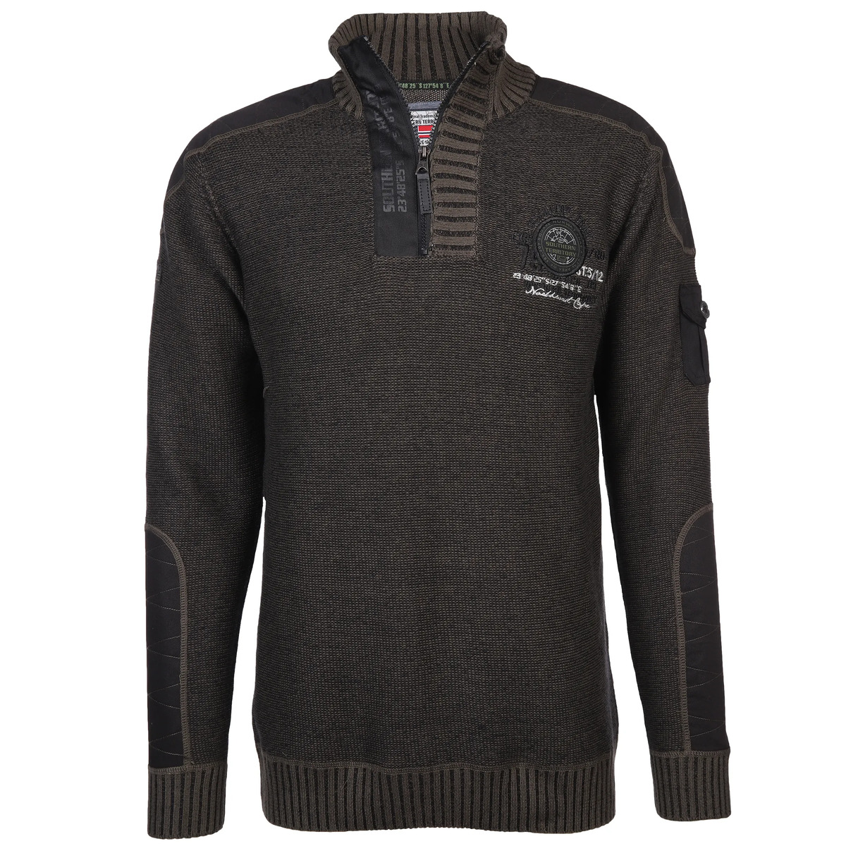 Bild 1 von Herren Stricktroyer  mit vielen Details
                 
                                                        Oliv