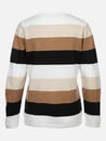 Bild 2 von Damen Strickpullover "Cashmere-Like" mit Streifen
                 
                                                        Beige