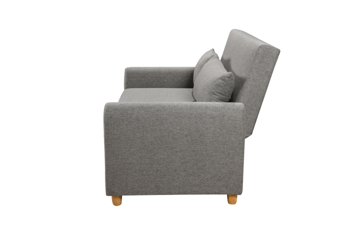 Bild 4 von Happy Home 2-Sitzer Sofabett inkl. Kissen HSP104-HGR hellgrau