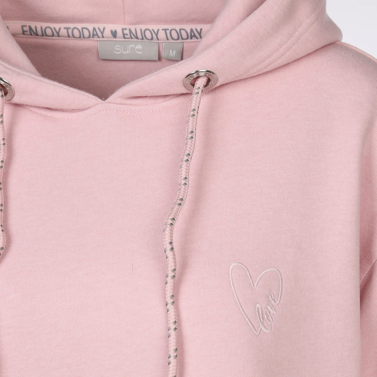 Bild 4 von Damen Sweatshirt mit Kapuze
                 
                                                        Rosa