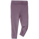 Bild 1 von Baby Strickleggings mit Zopfmuster DUNKELLILA