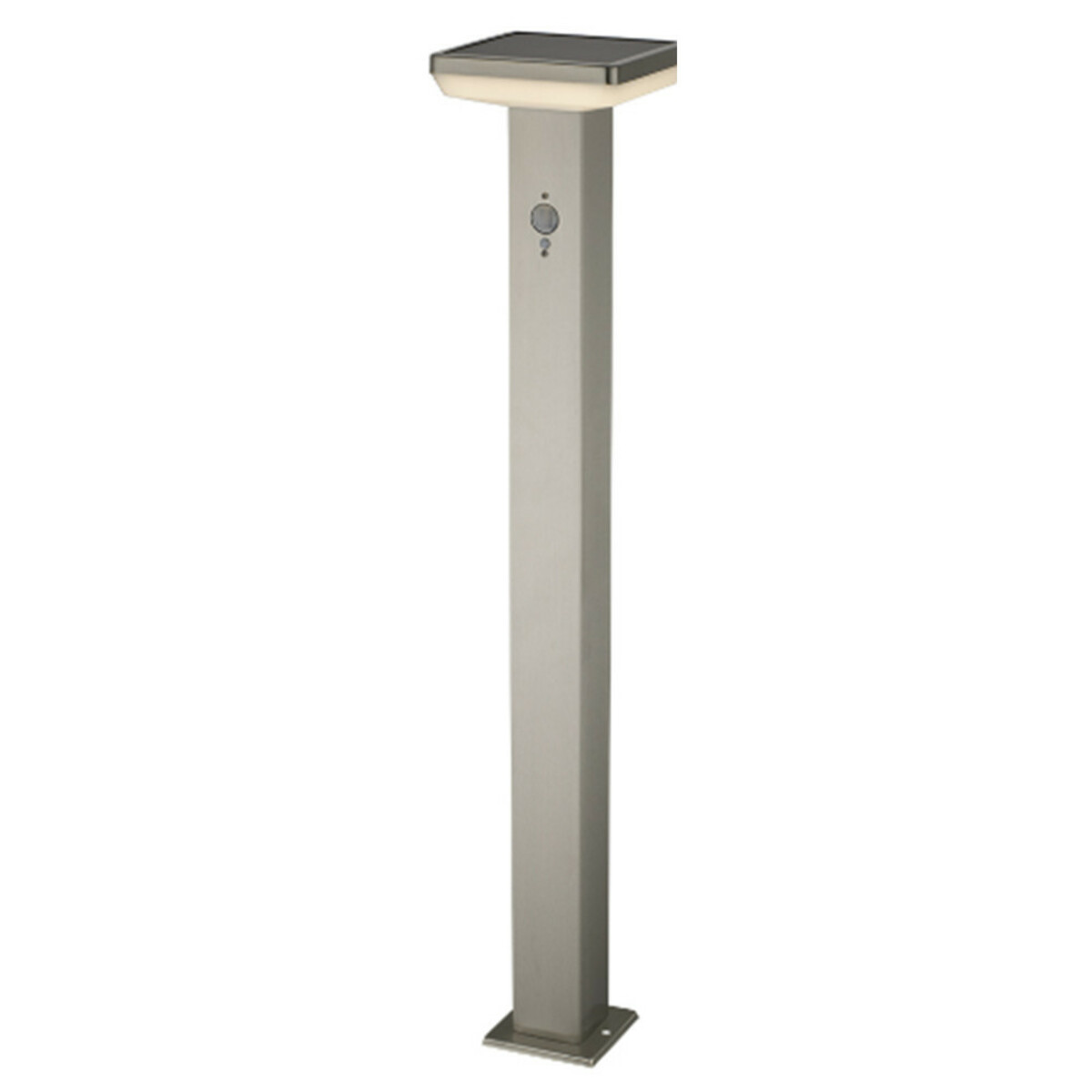 Bild 1 von LED-Solarbodenleuchte eckig 80 cm mit Bewegungsmelder und Bodenspieß