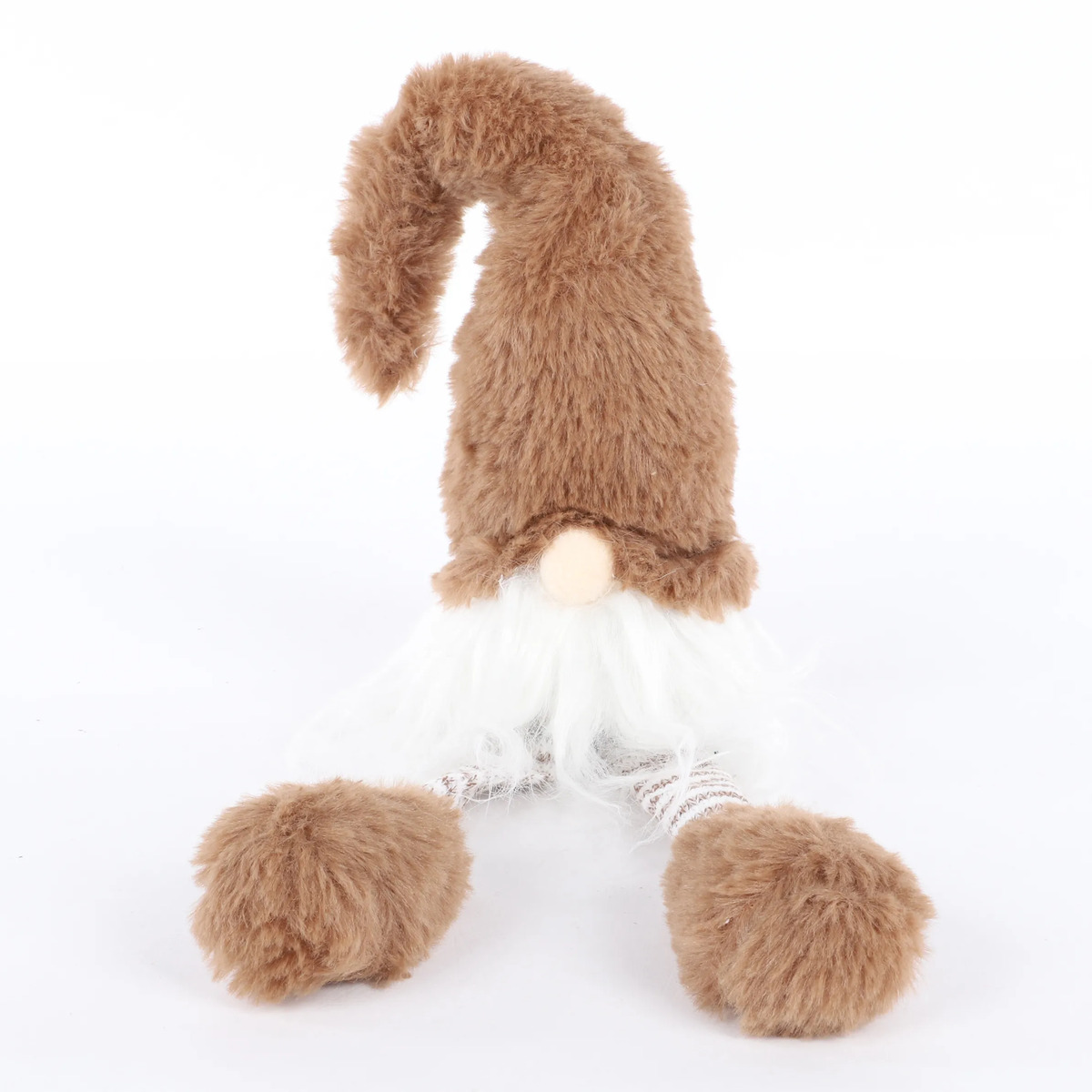 Bild 1 von Wichtel sitzend mit hängenden Beinen 7x7x42cm
                 
                                                        Braun