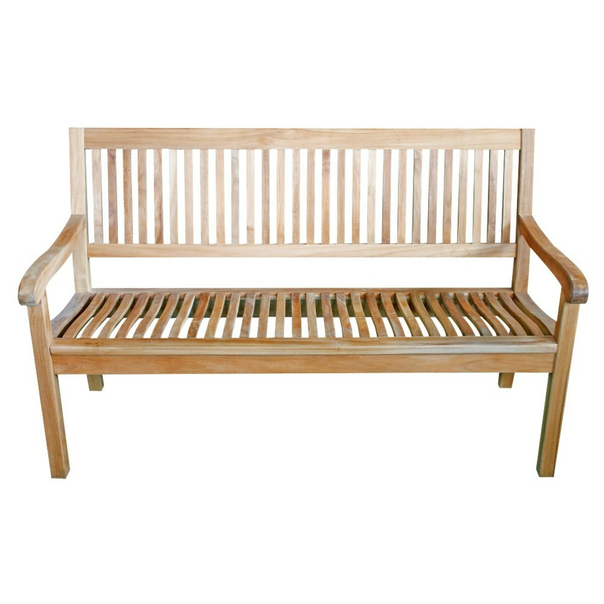 Bild 1 von Gartenbank Kingsbury 150 cm aus Teakholz mit Zapfenverbindungen