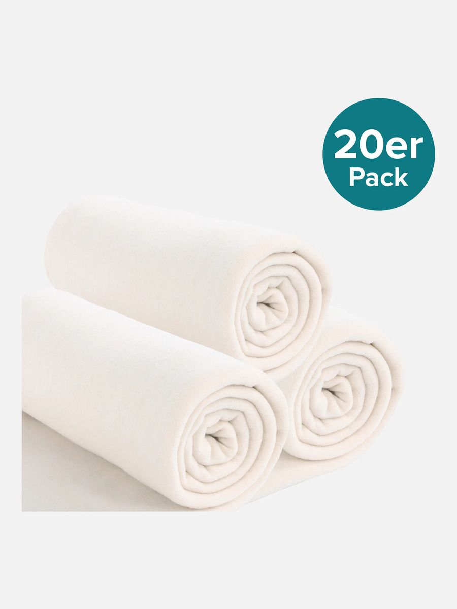 Bild 1 von 20er Pack Fleecedecke 130x170cm
                 
                                                        Weiß