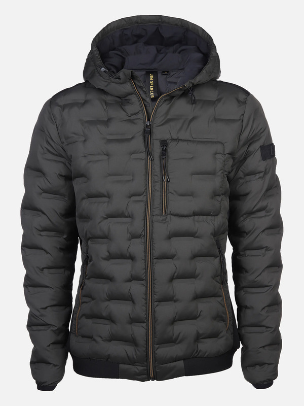 Bild 1 von Herren Steppblouson mit Kapuze
                 
                                                        Grün