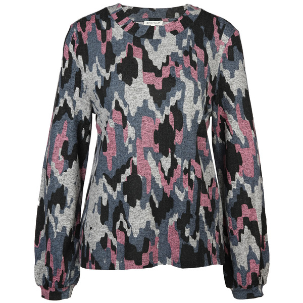 Bild 1 von Damen Shirt mit abstraktem Print
                 
                                                        Pink