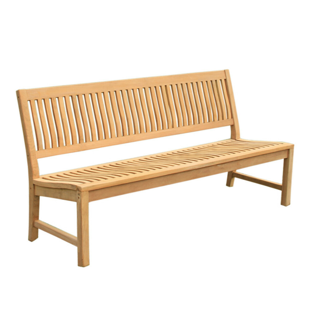 Bild 1 von Gartenbank Kingsbury 220 cm aus Teakholz mit Zapfenverbindungen