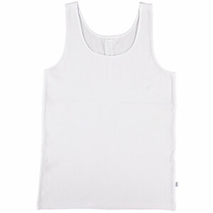 Damen-Unterhemd Stretch, Weiß, XL