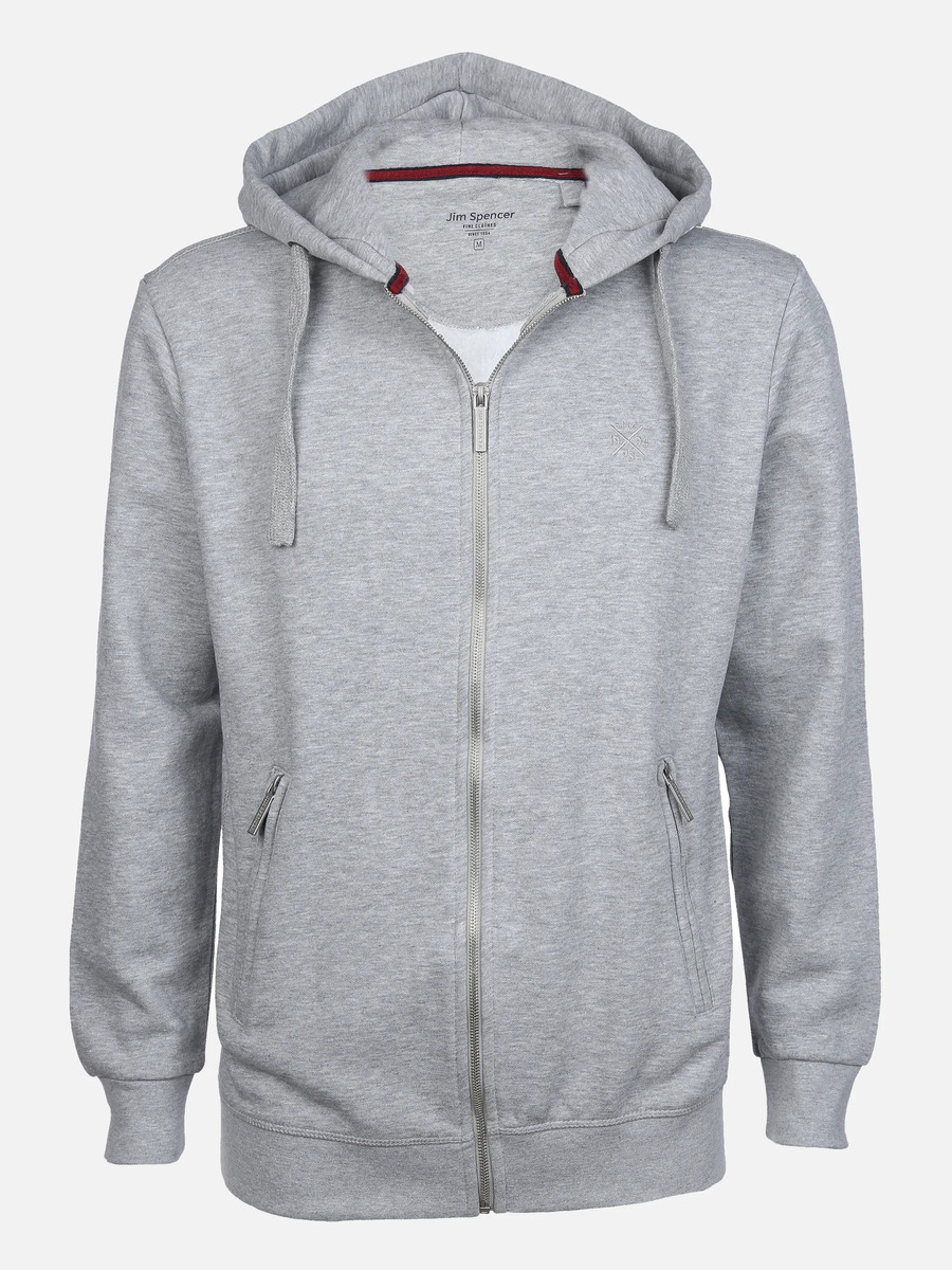 Bild 1 von Herren Kapuzen-Sweatjacke
                 
                                                        Grau