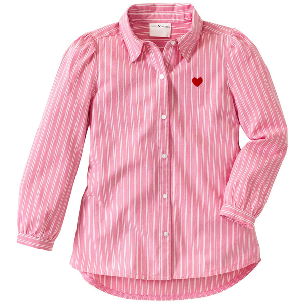 Bild 1 von Mädchen Bluse in Hemd-Optik ROSA