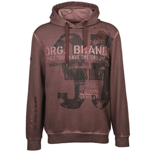 Herren Kapuzenhoodie mit Print
                 
                                                        Rot