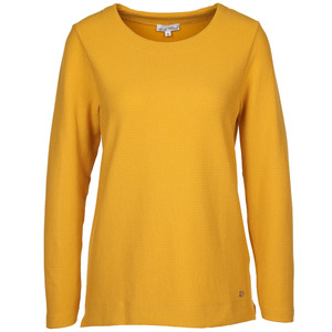 Damen Struktursweatshirt mit langem Arm
                 
                                                        Gelb