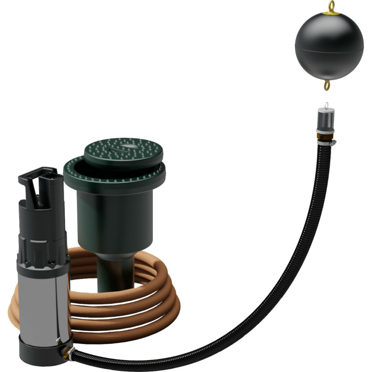 Bild 1 von Ausbaupaket Garten ''elegant'', für Regenwasser-Flachtanks