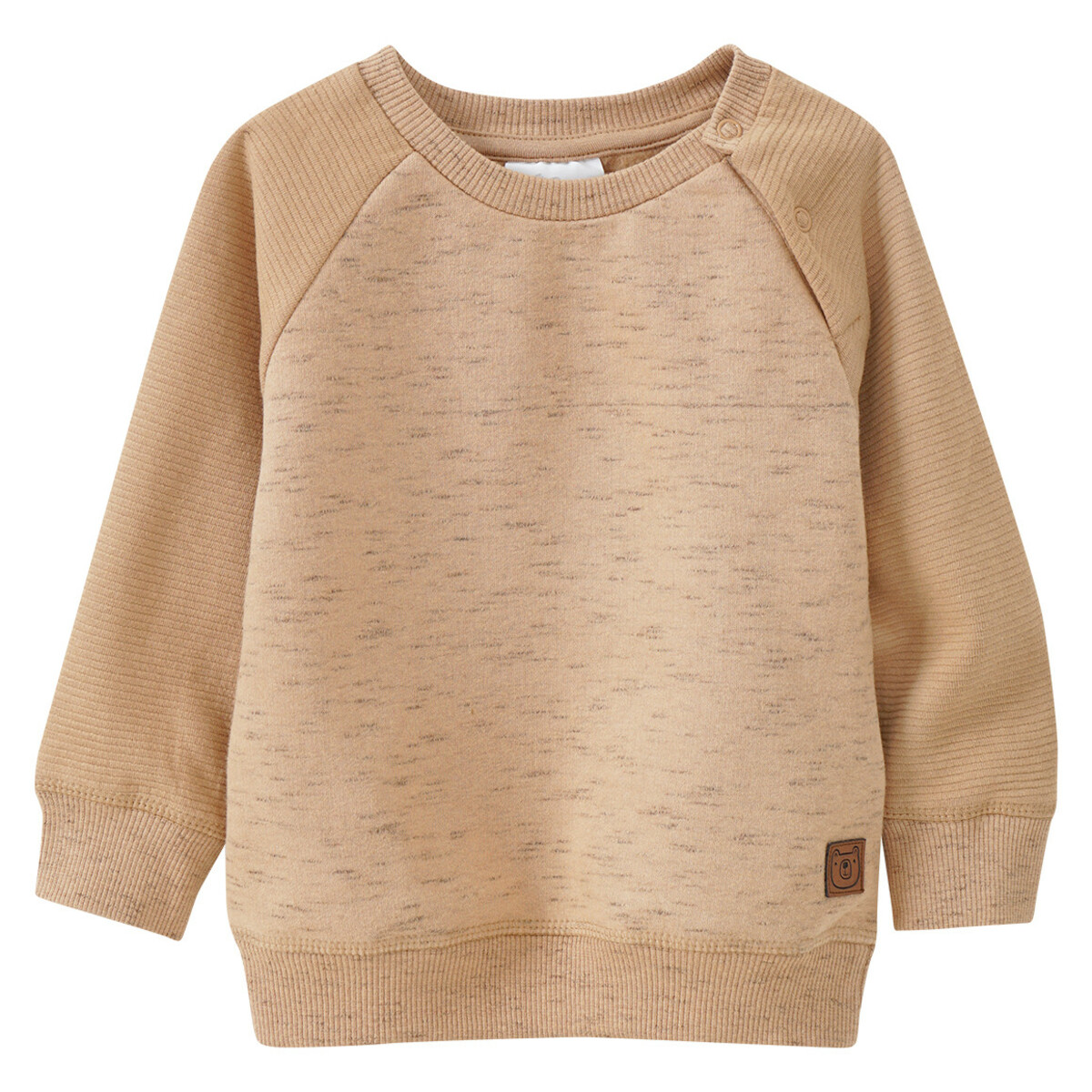 Bild 1 von Baby Sweatshirt mit Raglanärmeln HELLBRAUN