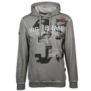 Bild 1 von Herren Kapuzenhoodie mit Print
                 
                                                        Grau