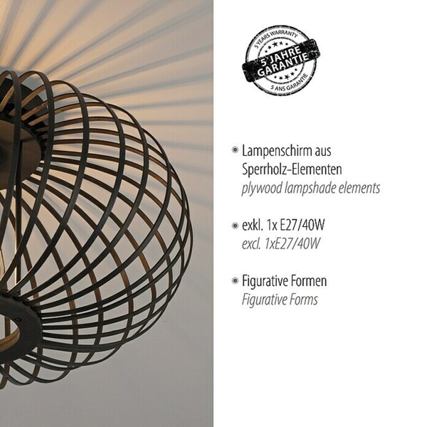 Bild 3 von LeuchtenDirekt Racoon Deckenleuchte