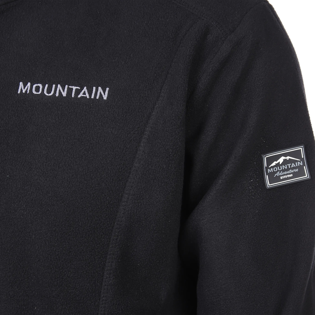 Bild 3 von Herren Fleecejacke mit Stickerei
                 
                                                        Schwarz