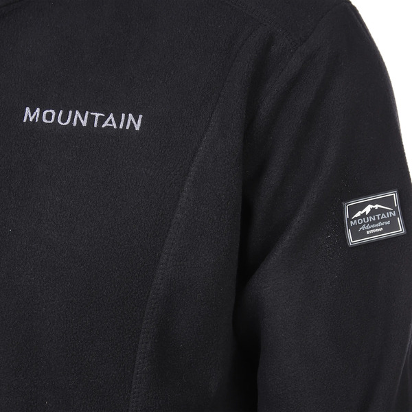 Bild 3 von Herren Fleecejacke mit Stickerei
                 
                                                        Schwarz