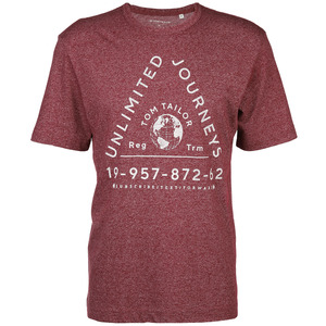 Herren T-Shirt mit Print
                 
                                                        Rot