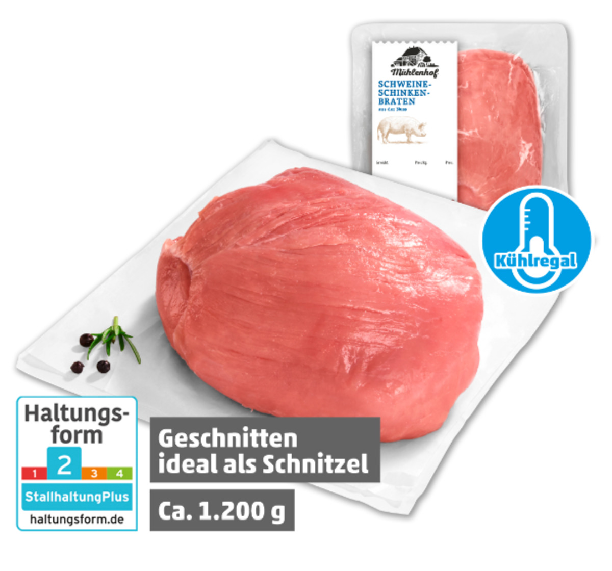 Bild 1 von MÜHLENHOF Frischer Schweine-Schinkenbraten*