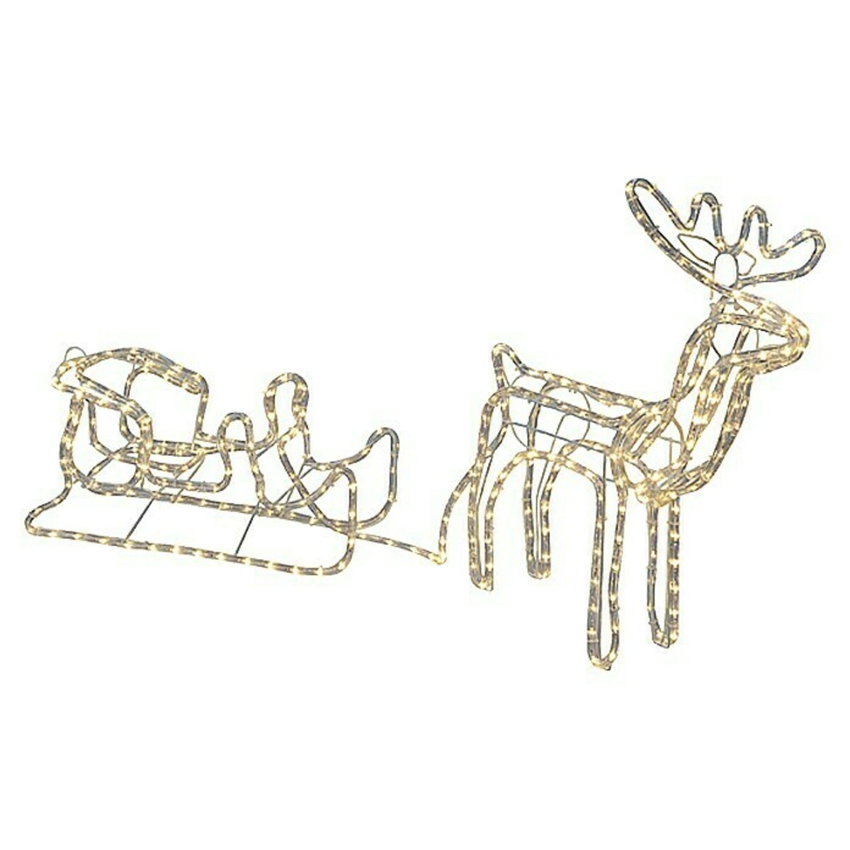 Bild 2 von Tween Light LED-Lichtschlauch Rentier mit Schlitten