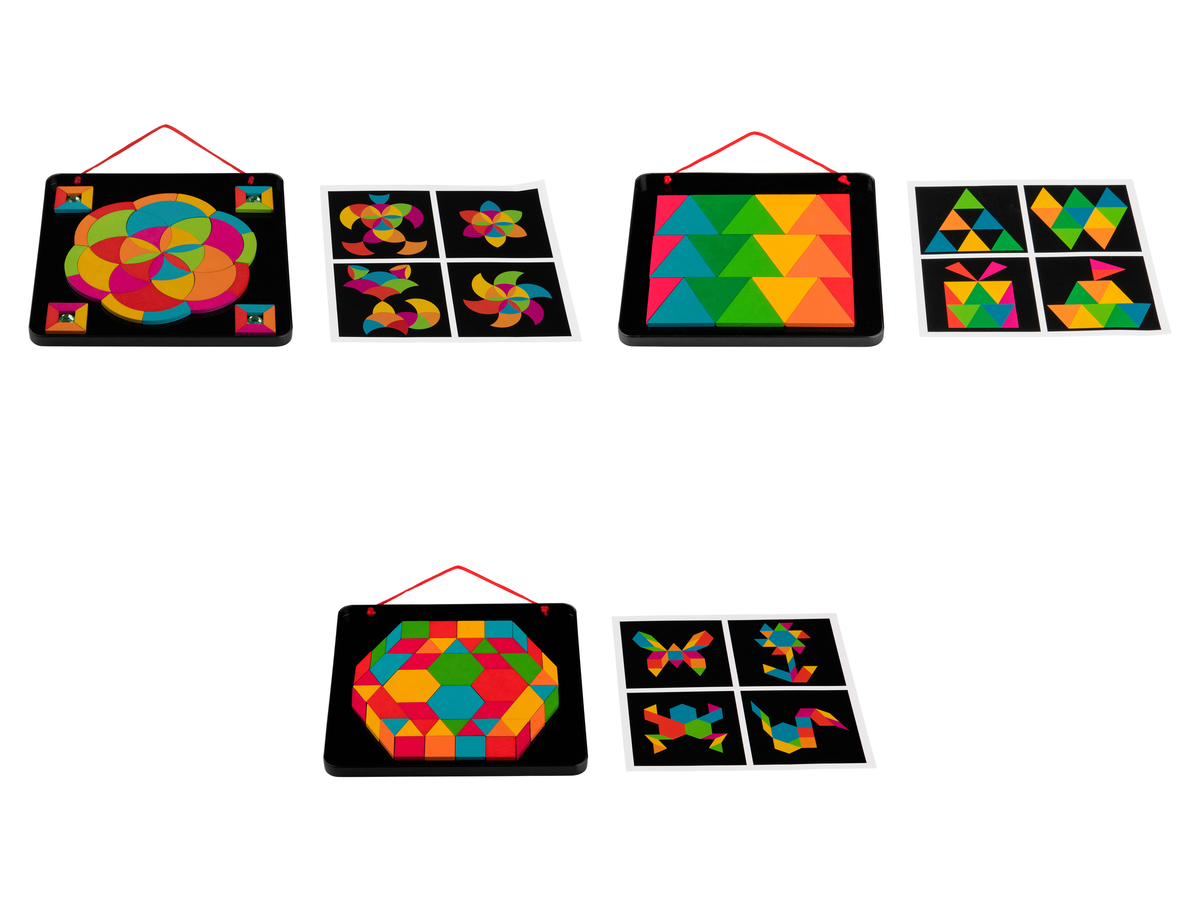 Bild 1 von Playtive Kreative Magnetformen-Tafel, nach Montessori-Art