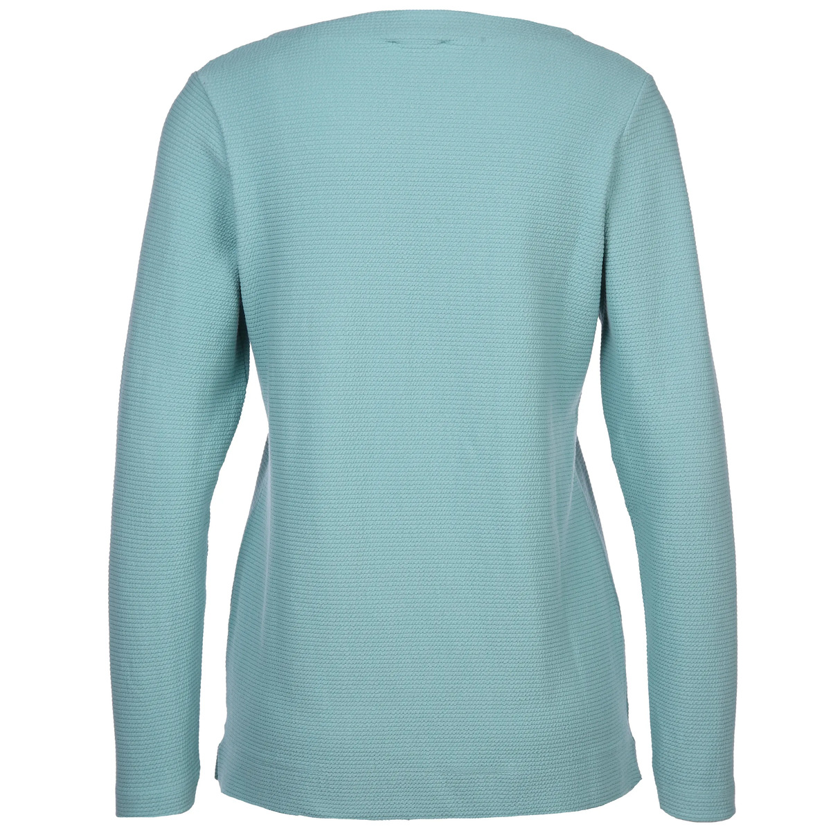 Bild 2 von Damen Struktursweatshirt mit langem Arm
                 
                                                        Türkis