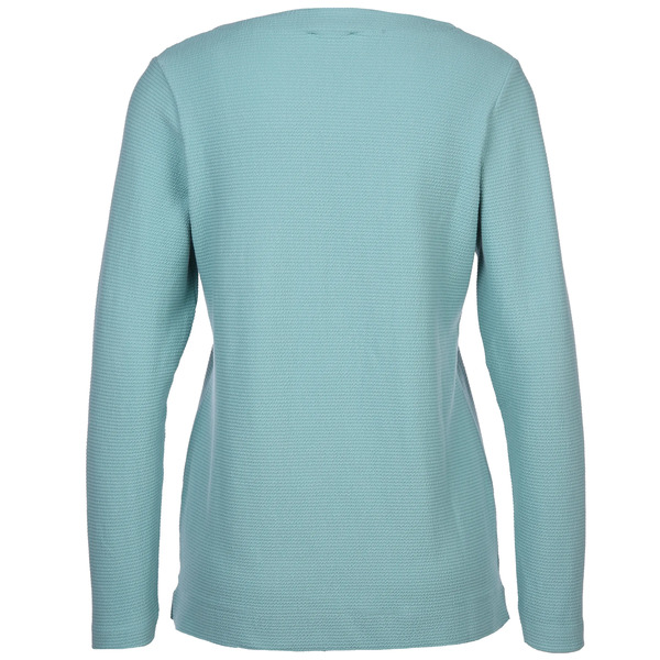 Bild 2 von Damen Struktursweatshirt mit langem Arm
                 
                                                        Türkis