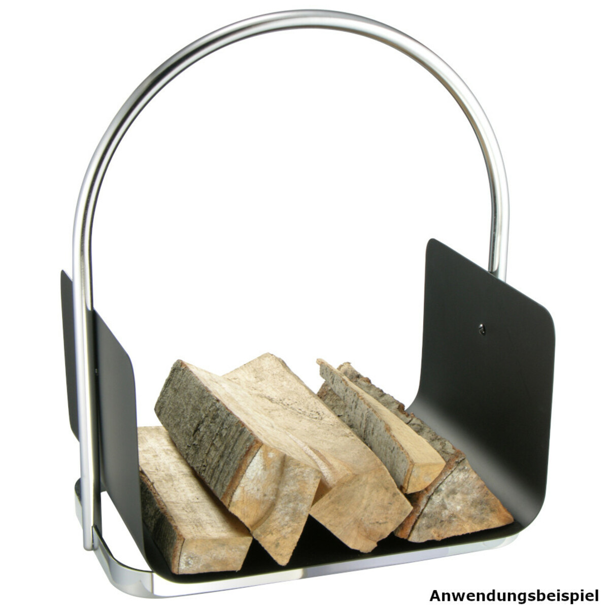 Bild 1 von Kaminholzkorb aus Metall