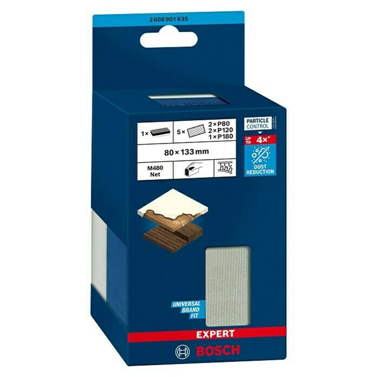 Bild 1 von Bosch Expert Schleifblock Dual Density Set M480