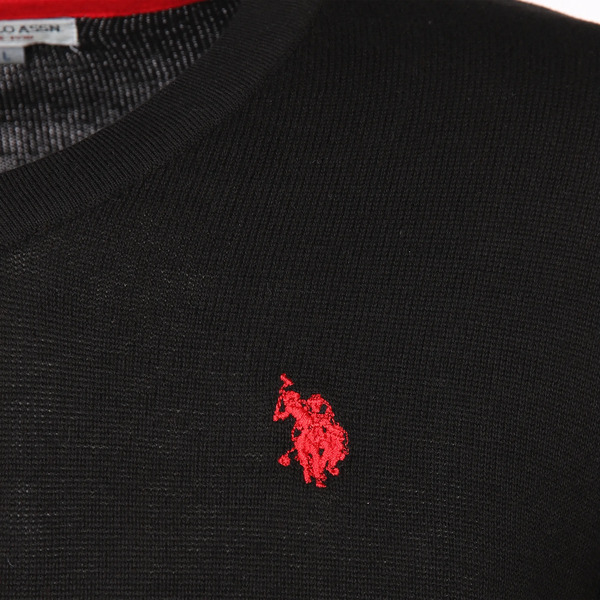 Bild 3 von Herren Feinstrickpullover mit V-Ausschnitt
                 
                                                        Schwarz