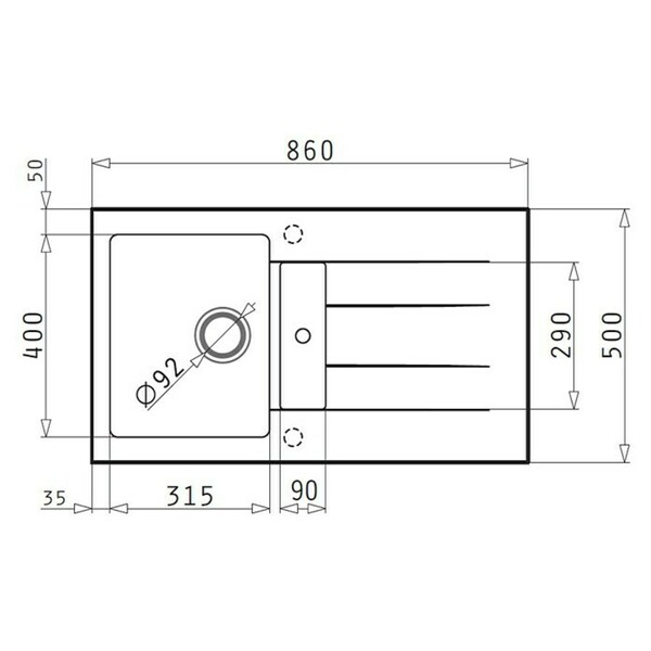 Bild 2 von Pyramis Einbauspüle Athlos