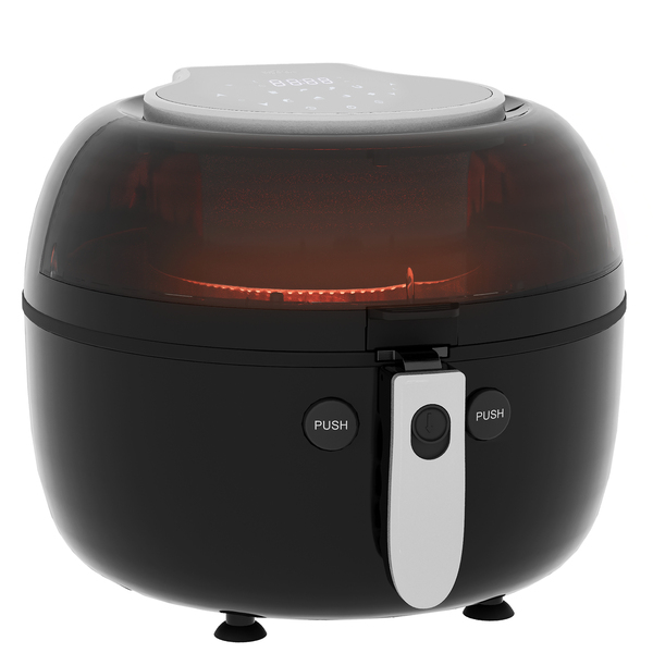 Bild 1 von HOMCOM 7L Heißluftfritteuse ölfrei 1500W Luftfritteuse mit 7 Programme 80℃-200℃