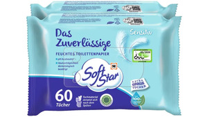 SoftStar feuchtes Toilettenpapier Sensitiv