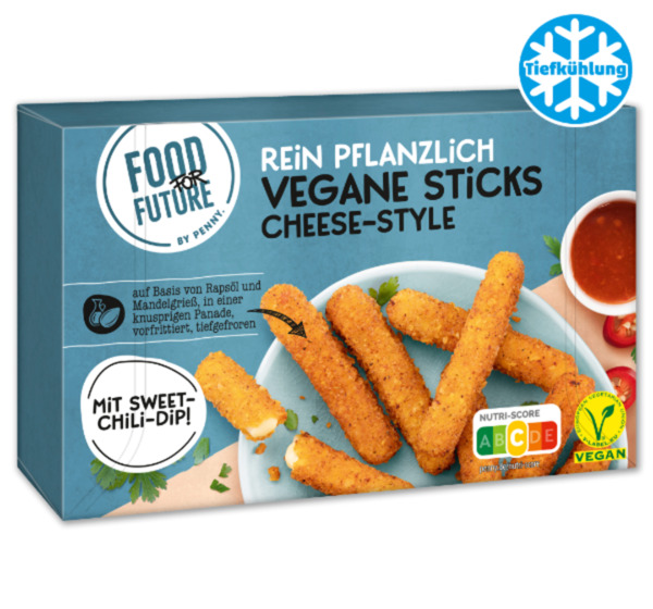 Bild 1 von FOOD FOR FUTURE Vegane Sticks Cheese-Style