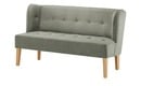 Bild 1 von Twist Küchensofa  Webstoff Astonia grau Maße (cm): B: 160 H: 88 T: 74,5 Bänke