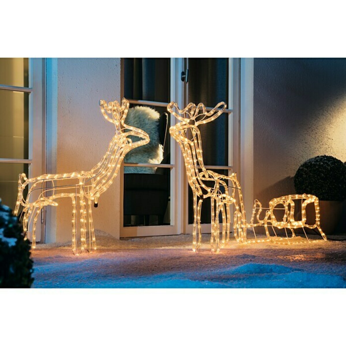 Bild 1 von Tween Light LED-Lichtschlauch Rentier mit Schlitten