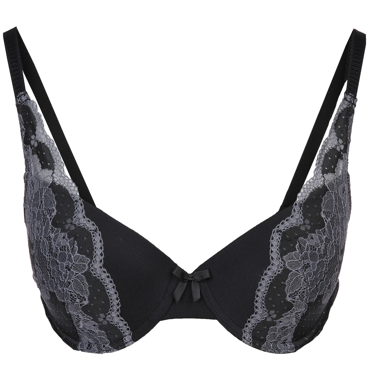 Bild 1 von Damen Push Up BH mit Spitzenbesatz
                 
                                                        Schwarz