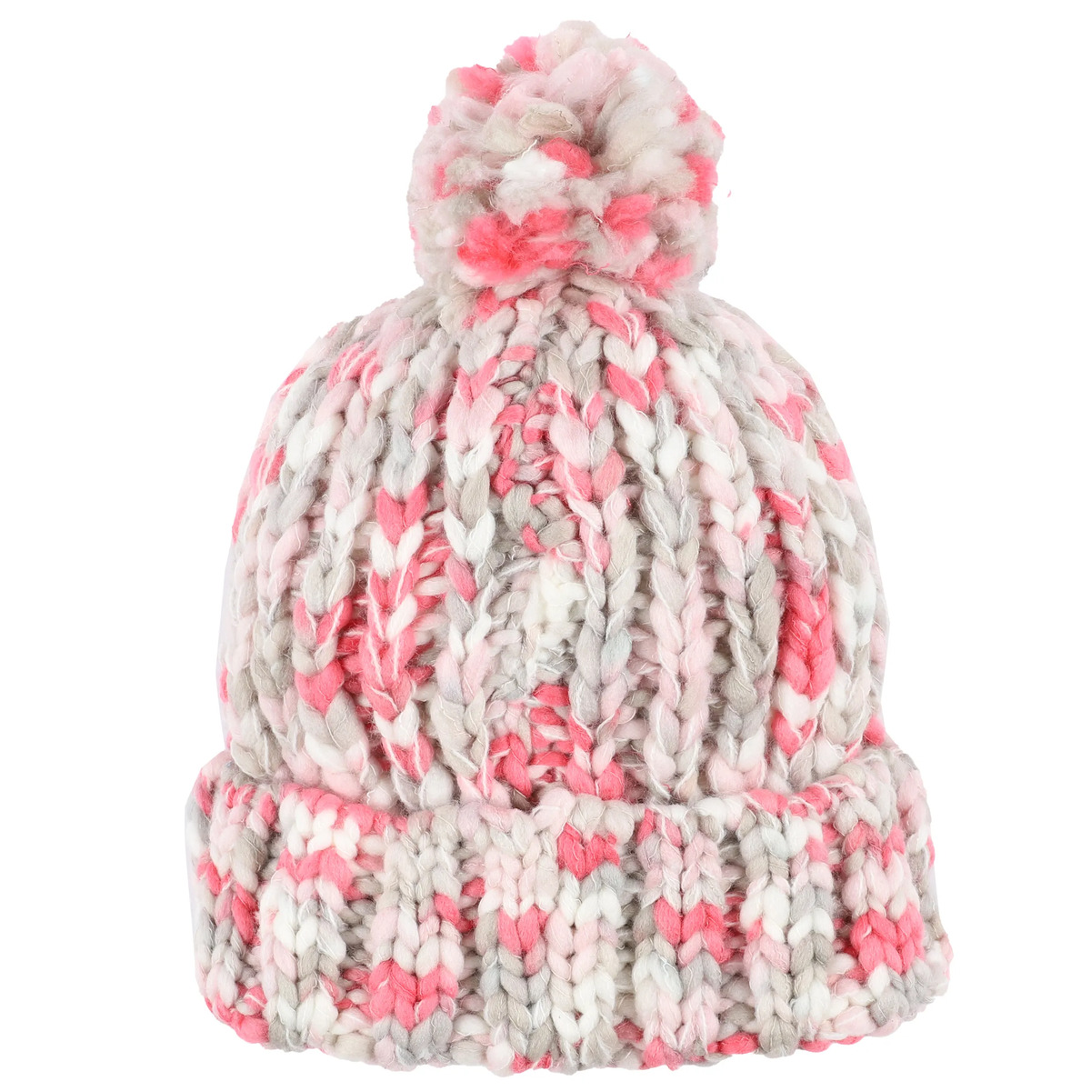 Bild 2 von Damen Mütze mit Bommel
                 
                                                        Beige