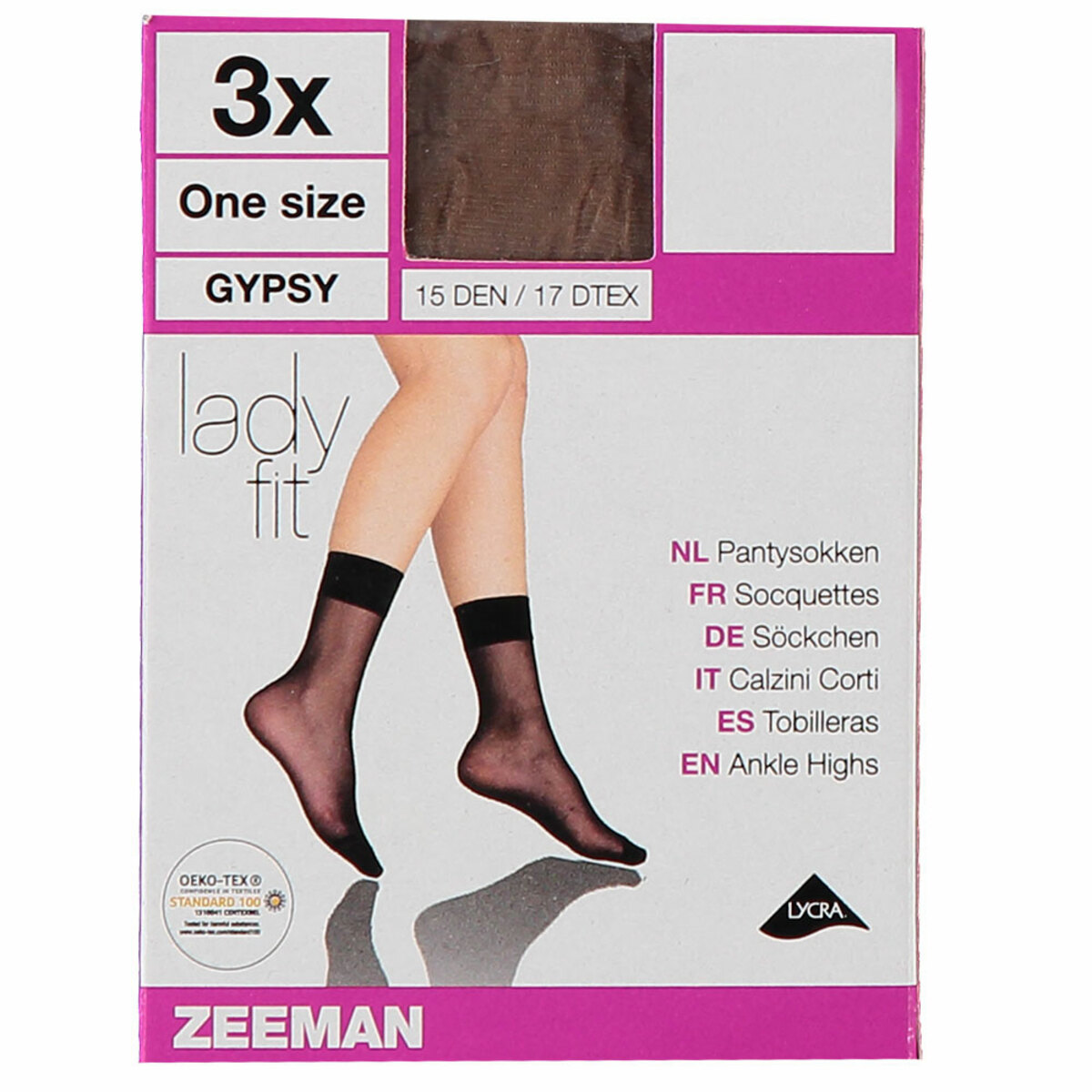 Bild 1 von Damenstrumpfhosensöckchen, Hellbraun, ONE SIZE