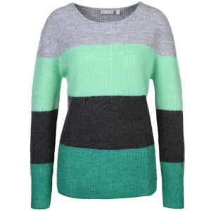 Damen Pullover im color blocking Style
                 
                                                        Grün