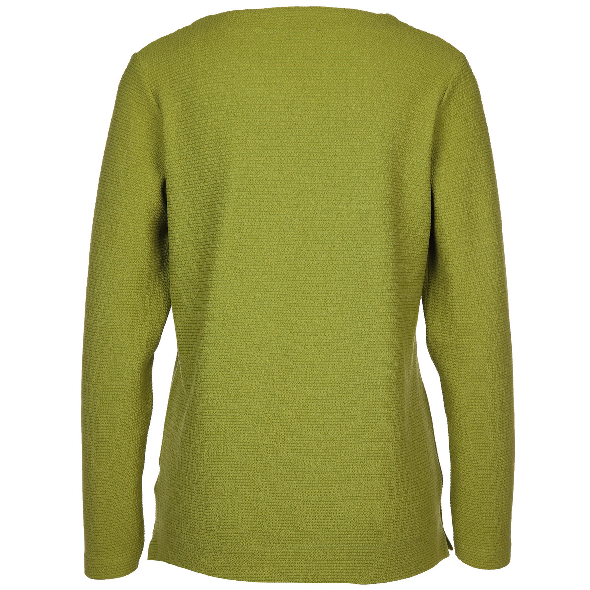 Bild 2 von Damen Struktursweatshirt mit langem Arm
                 
                                                        Grün