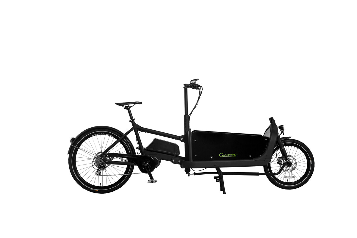 Bild 4 von SachsenRad E-Bike Cargo Lastenrad 250W 36V,16AH LG-Zelle schwarz