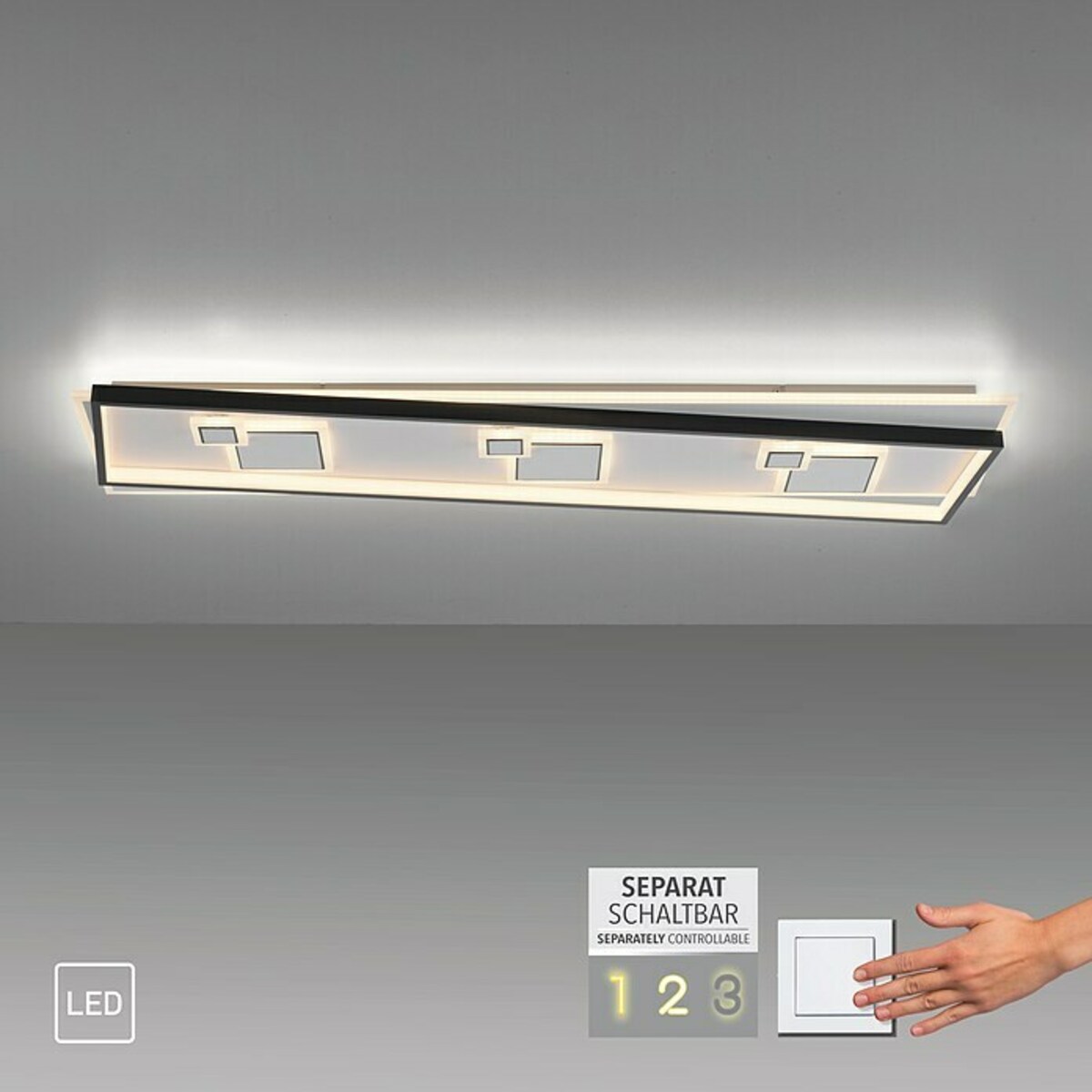 Bild 1 von Paul Neuhaus LED-Deckenleuchte MAILAK