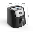 Bild 3 von KB Elements ELK65FM1 Air Fryer 6,5 Liter 1600 Watt